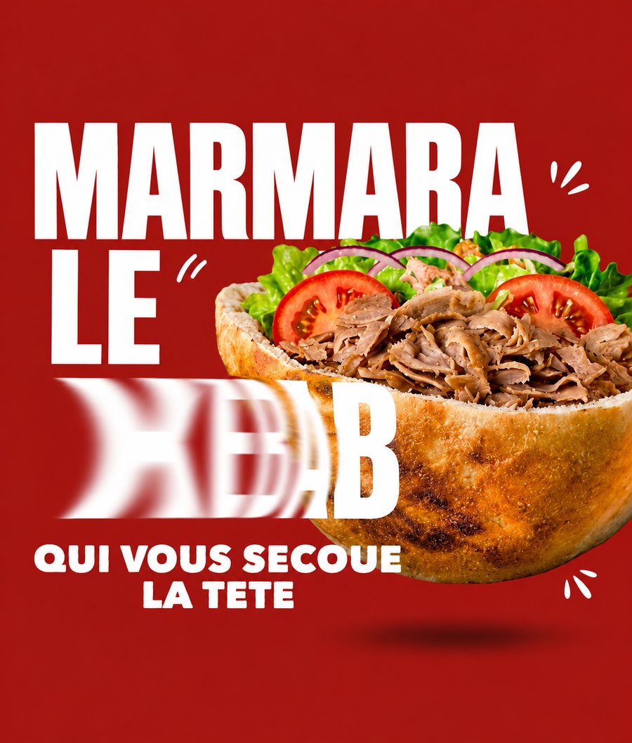 Affiche Marmara : le kebab qui vous secoue la tête